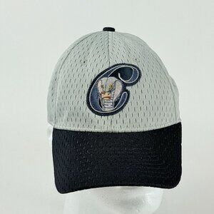 MLB Stretch Fit Hat Elastic Fitted Mesh Cap Embroidered Team Logo